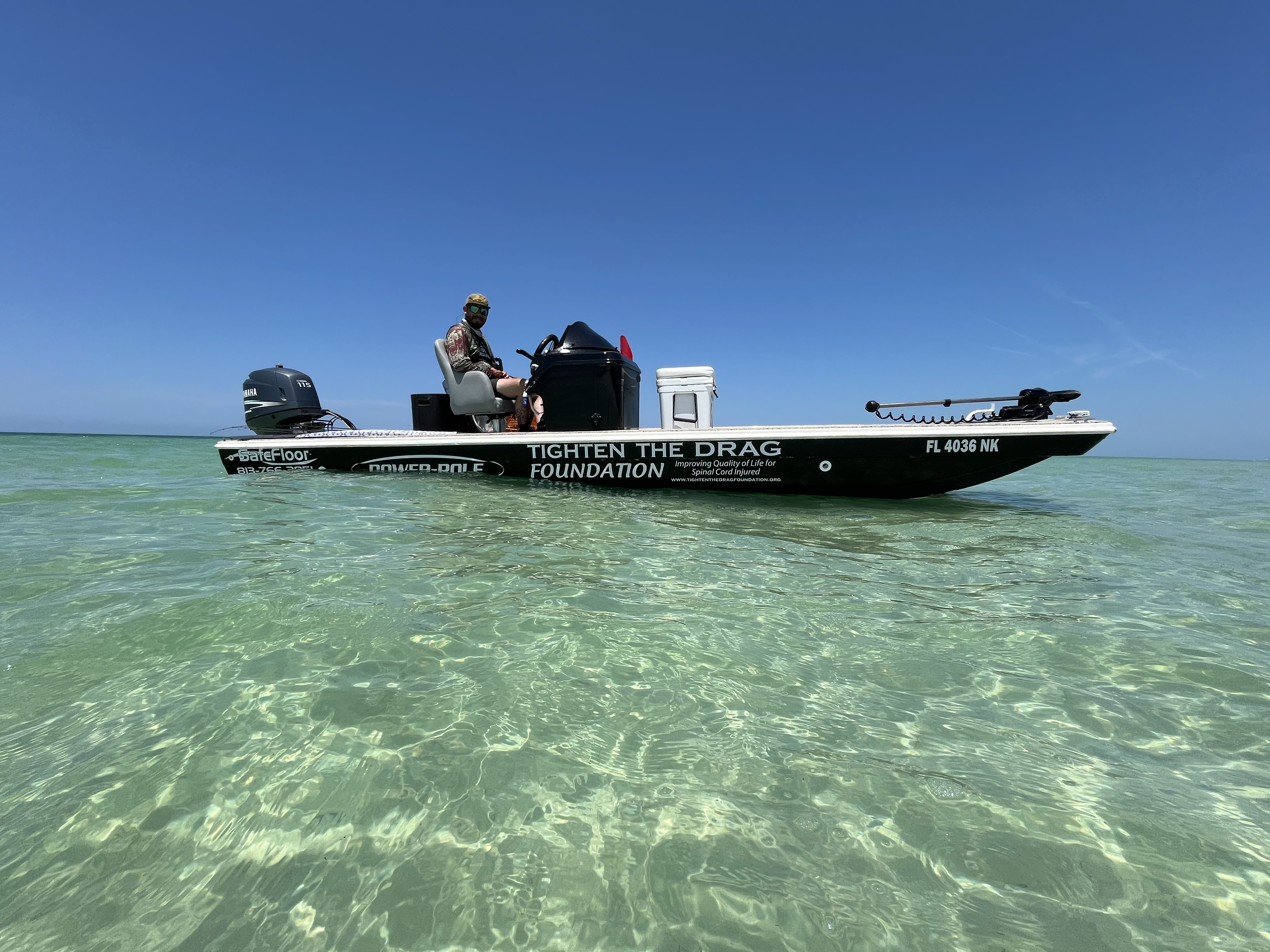 Captain Aaron with his boat